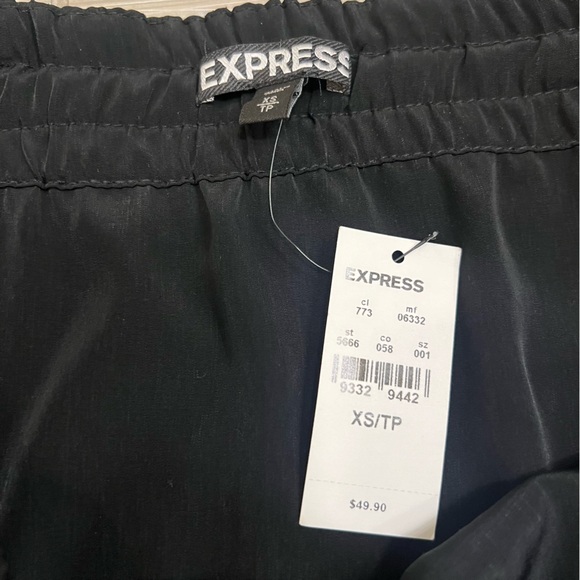 NWT Express black drawstring skirt XS - Picture 4 of 7